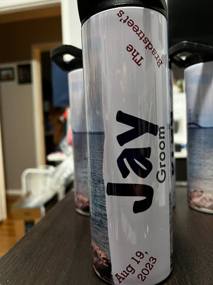 Male Wedding Party Customized Tumblers