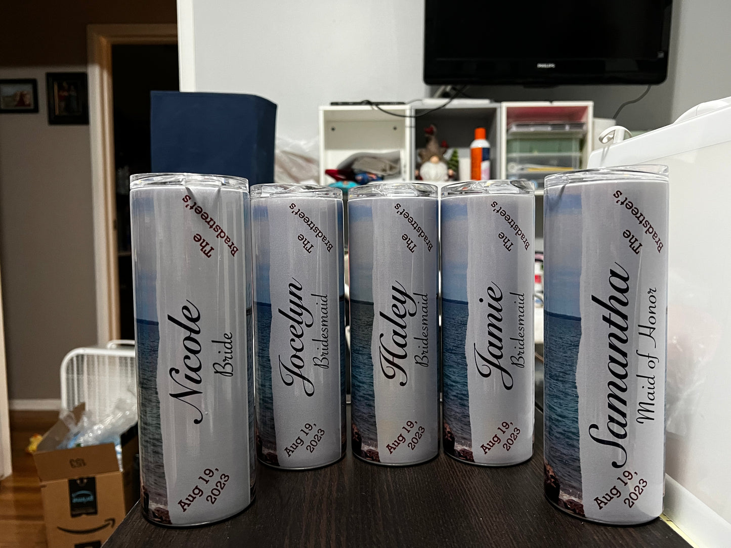 Bridal Party Customized Tumblers