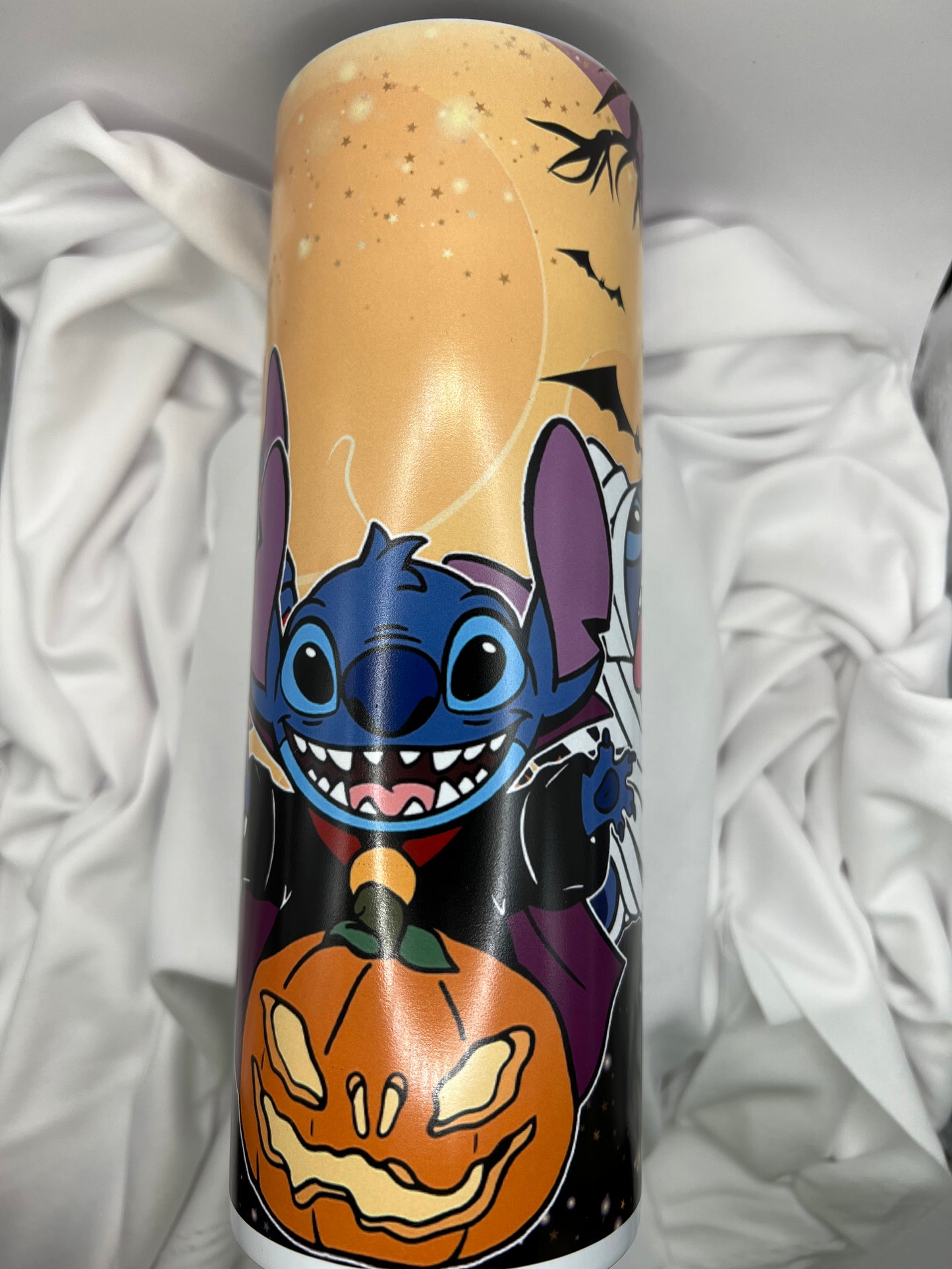 Stitch in Costume Glow in the Dark Tumbler