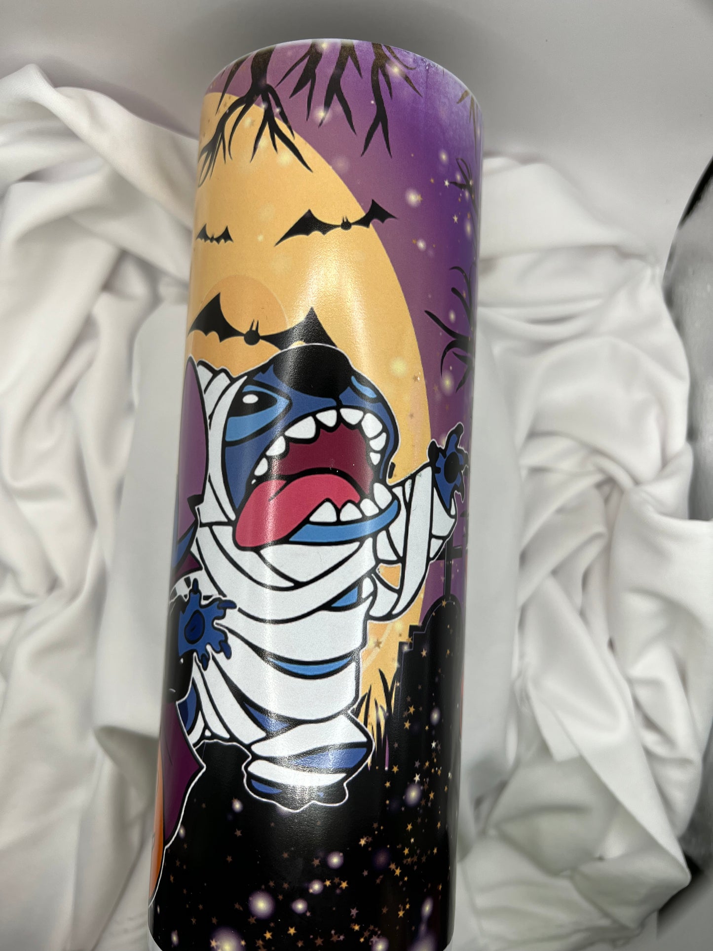 Stitch in Costume Glow in the Dark Tumbler