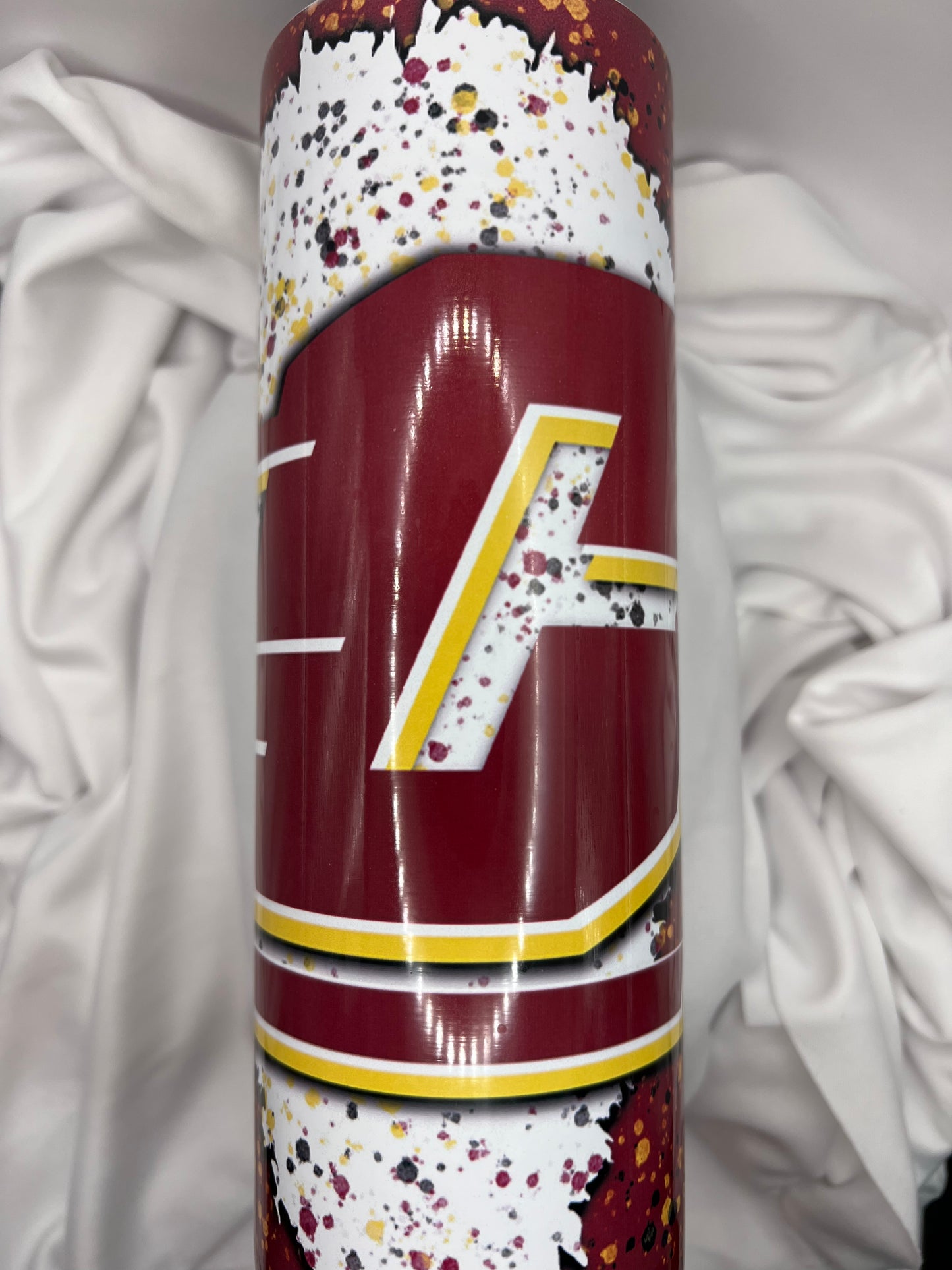 CMU Paint Splatter Tumbler