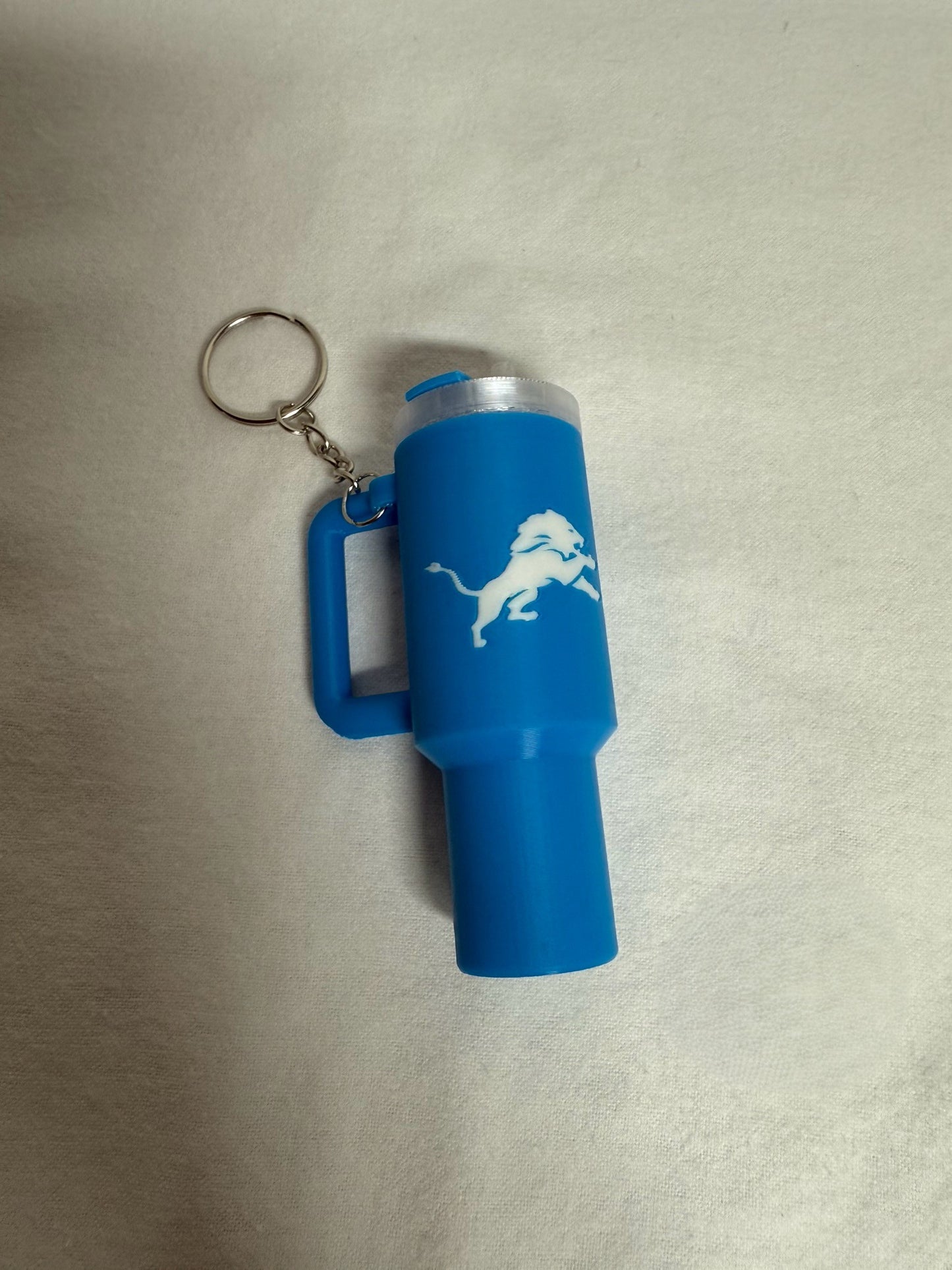 Lions Stanley Chapstick Keychain